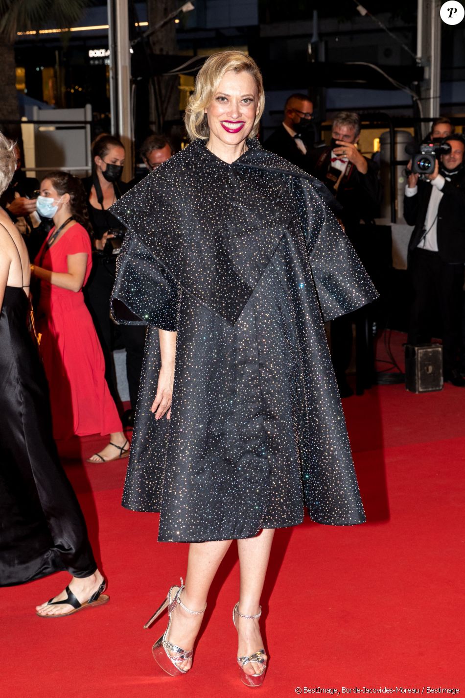 Lea Mornar - Montée des marches du film " La fracture " lors du 74ème Festival International du Film de Cannes. Le 9 juillet 2021 © Borde-Jacovides-Moreau / Bestimage