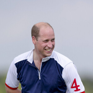 Le prince William, duc de Cambridge, participe à la Out-Sourcing Inc. Royal Charity Polo Cup 2021, au Guards Polo Club à Windsor, Royaume Uni, le 9 juillet 2021.