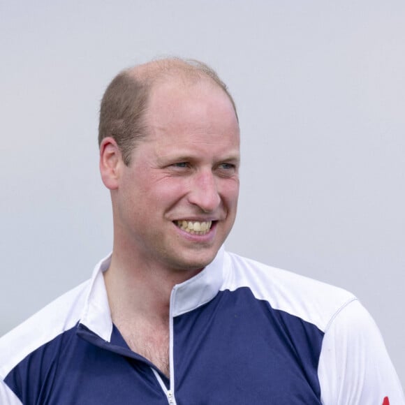 Le prince William, duc de Cambridge, participe à la Out-Sourcing Inc. Royal Charity Polo Cup 2021, au Guards Polo Club à Windsor, Royaume Uni, le 9 juillet 2021.