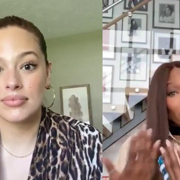 Ashley Graham et Naomi Campbell dans "Confidence & Breaking Barriers".