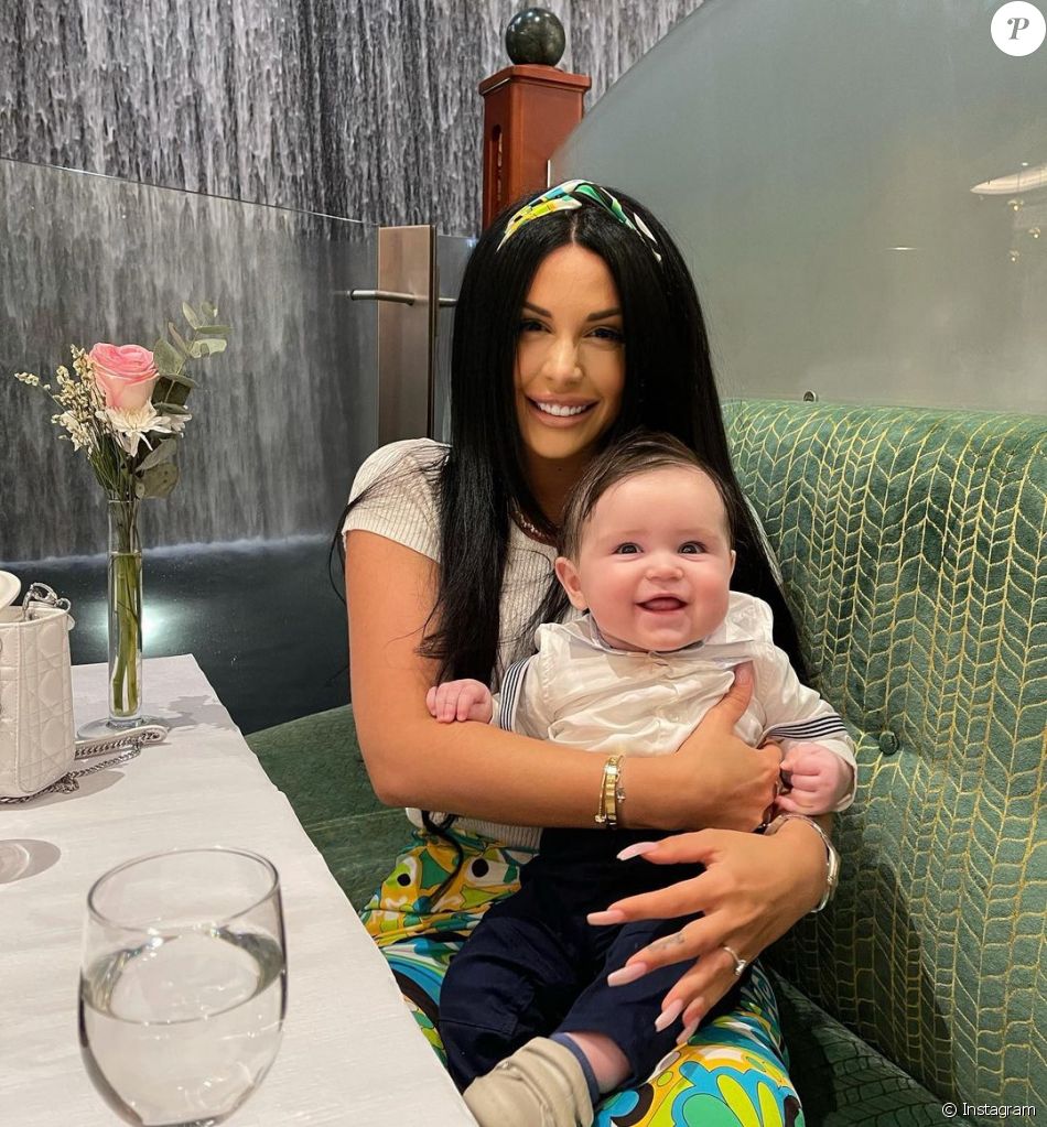 Laura Lempika et son fils Zlatan, juin 2021