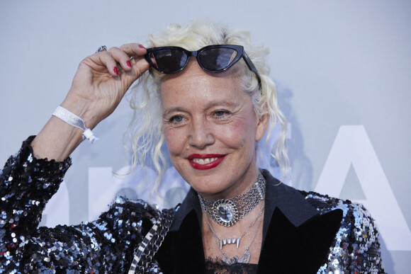 Ellen von Unwerth - Soirée du gala de l'amfAR à la Villa Eilen Roc au Cap d'Antibes lors du 74e Festival de Cannes. Le 16 juillet 2021. © Borde-Jacovides-Moreau / Bestimage