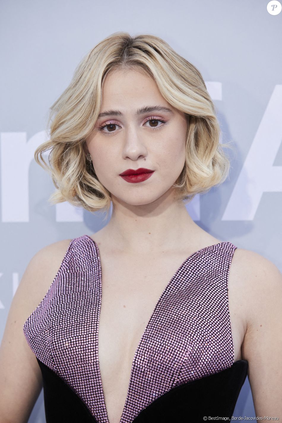Maria Bakalova Soirée du gala de l'amfAR à la Villa Eilen Roc au Cap