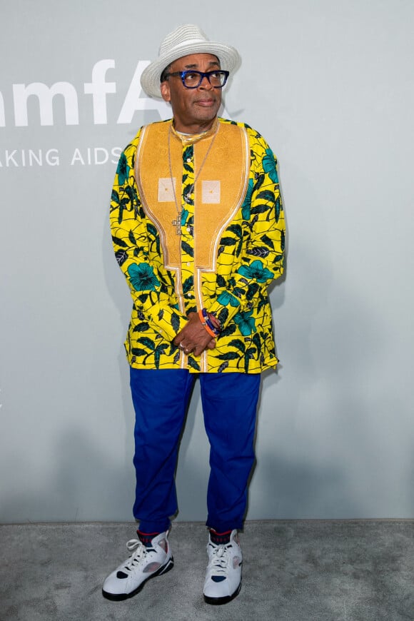 Spike Lee - Soirée du gala de l'amfAR à la Villa Eilen Roc au Cap d'Antibes lors du 74e Festival de Cannes. Le 16 juillet 2021. © Borde-Jacovides-Moreau / Bestimage