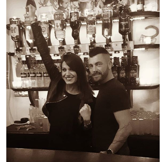 Gaëtan de "Mariés au premier regard 3" et son ex-petite amie Tanya en soirée - Instagram, 4 décembre 2018