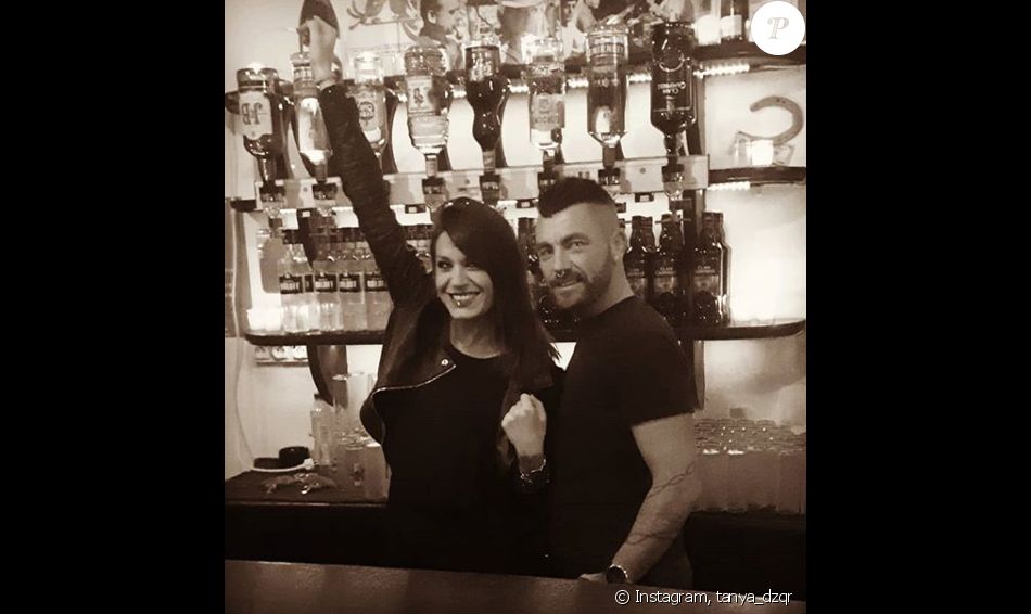 Gaëtan de "Mariés au premier regard 3" et son ex-petite amie Tanya en soirée - Instagram, 4 décembre 2018