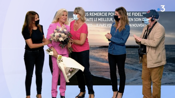 Fabienne Amiach coupée pendant ses adieux sur France 3 au bout de 32 ans à présenter la météo - France 3