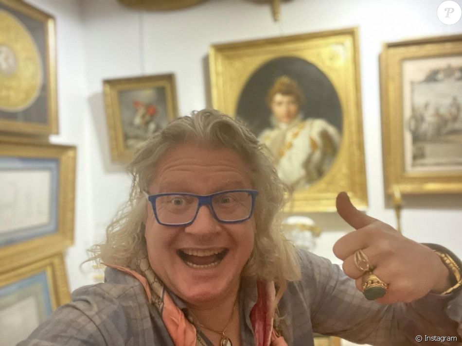 Le célèbre chroniqueur Pierre-Jean Chalençon sur Intagram.
