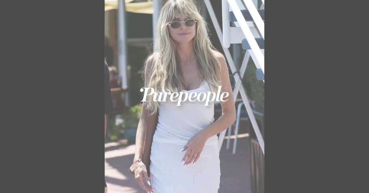 Heidi Klum bronze entièrement nue dans son jardin et dévoile une photo