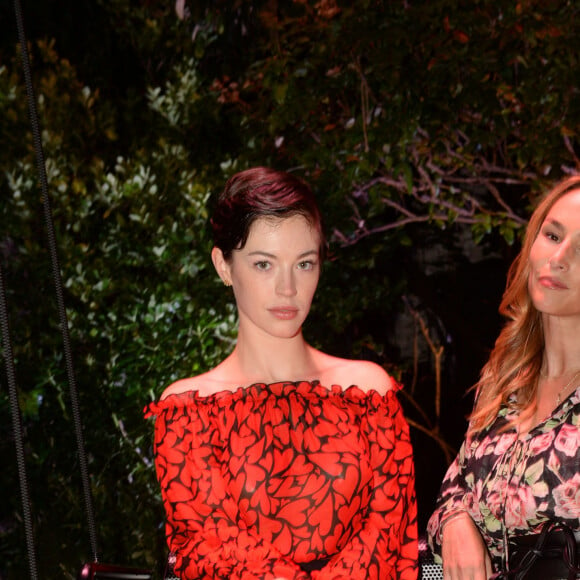 Dorcas Coppin, Vanessa Demouy Soirée Lancôme pour célébrer la nouvelle communication du parfum Iconique "La Vie est Belle" à l'hôtel Mona Bismarck à Paris le 12 septembre 2018. © Rachid Bellak / Bestimage