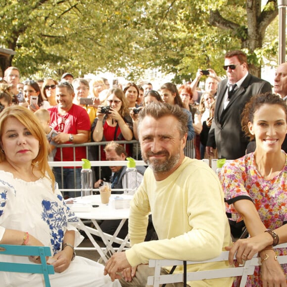 Vanessa Demouy, Ariane Séguillion, Alexandre Brasseur, Linda Hardy, Farouk Bermouga DEMAIN NOUS APPARTIENT - 21ème édition du Festival de la Fiction TV de La Rochelle. Le 14 septembre 2019 © Christophe Aubert via Bestimage