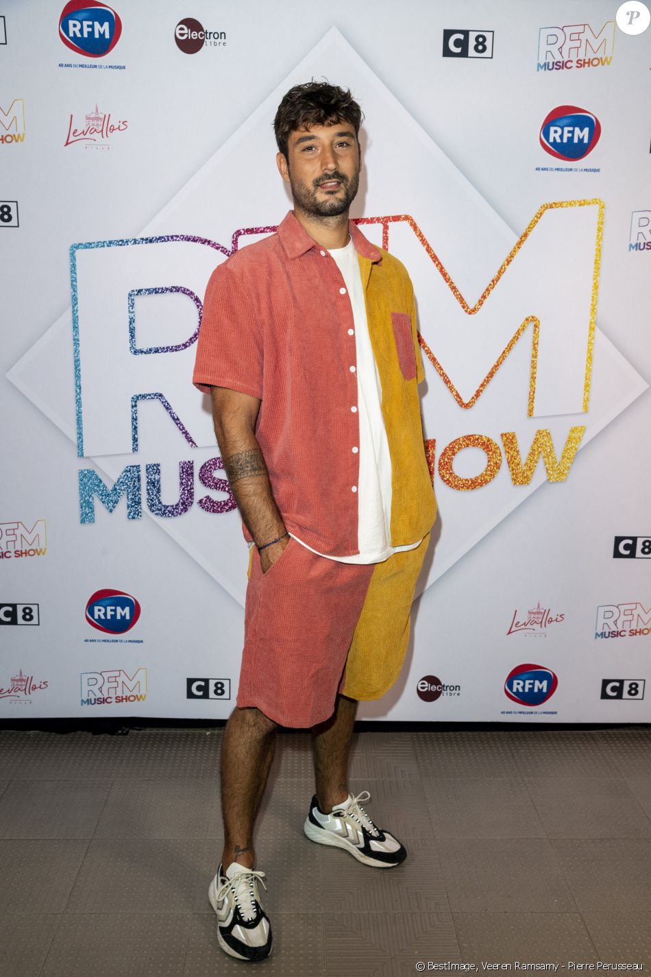 Jérémy Frérot - "RFM Music Show" au Palais des Sports de Levallois-Perret. Le 26 juin 2021 © Veeren Ramsamy - Pierre Perusseau / Bestimage