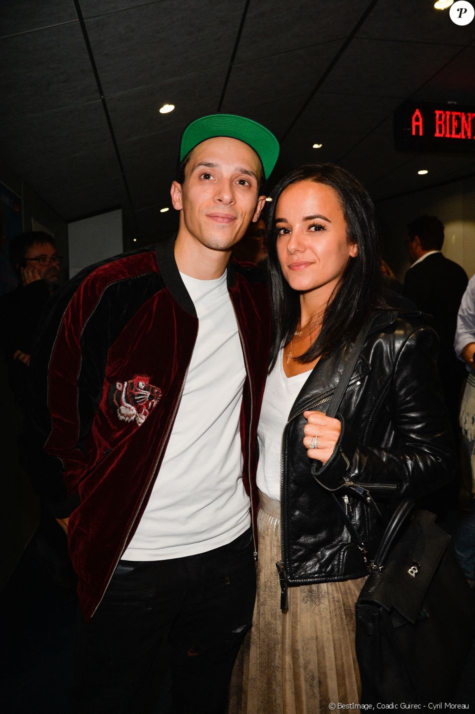 Exclusif - Alizée et son mari Grégoire Lyonnet à la générale de la comédie musicale "Les 3 Mousquetaires" au Palais des Sports à Paris © Coadic Guirec - Cyril Moreau / Bestimage