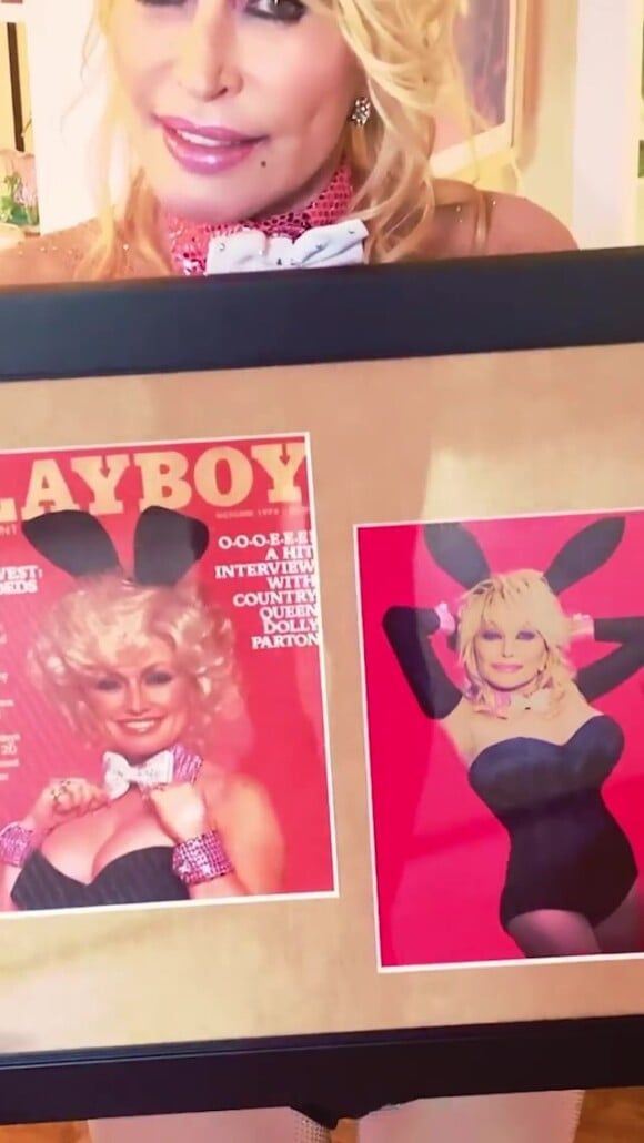 Dolly Parton a fait la Une du magazine Playboy en 1978 en tenue de lapine.