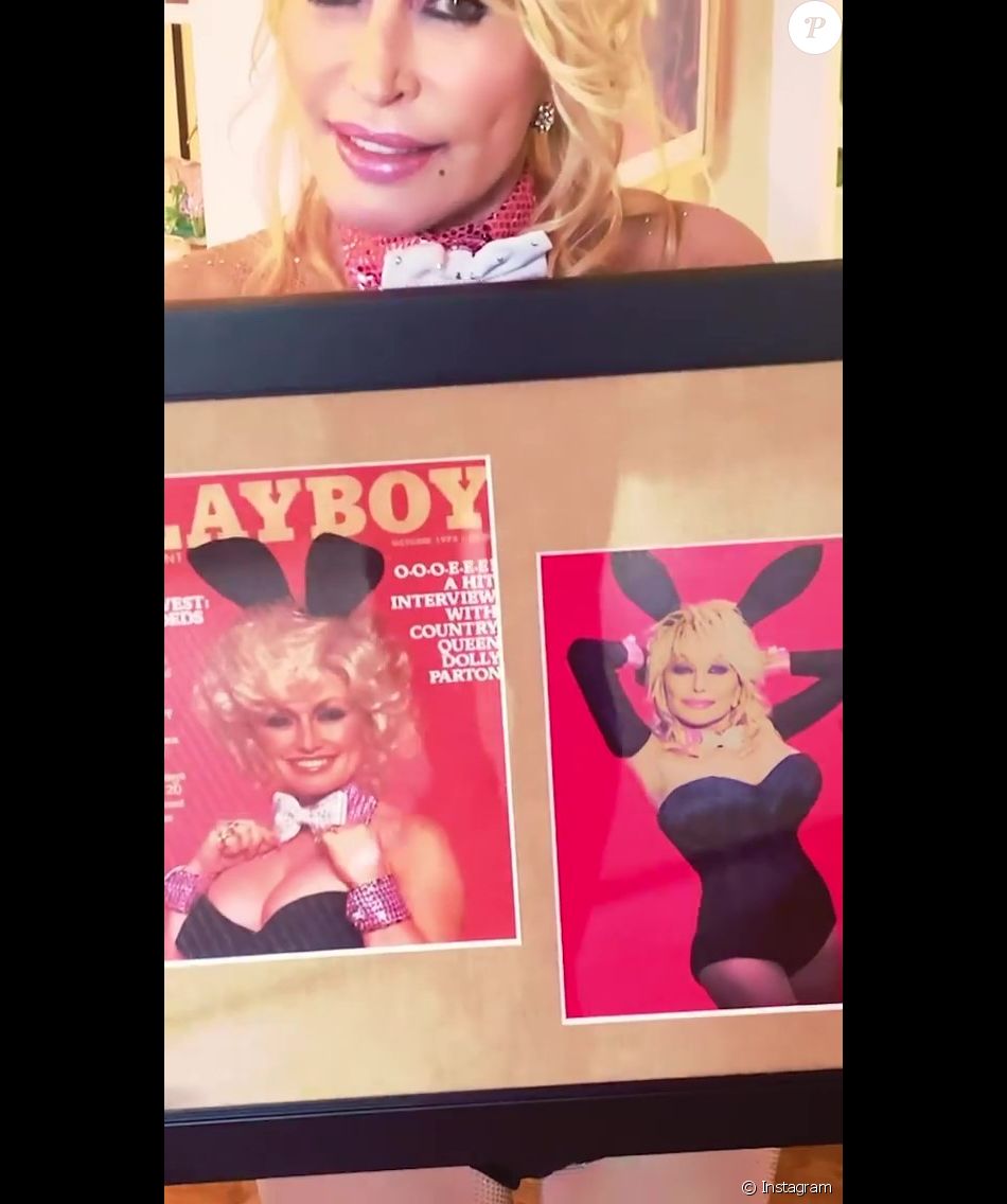 Dolly Parton a fait la Une du magazine Playboy en 1978 en tenue de lapine.