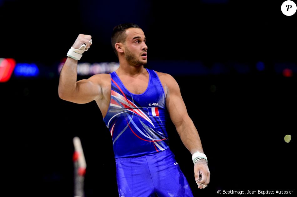 Samir Ait Said (Fra), Anneaux, lors des internationaux de France de Gymnastique à l'AccorHotels Arena à Paris, France, le 15 septembre 2019. © Jean-Baptiste Autissier/Panoramic/Bestimage