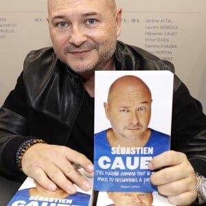 Sébastien Cauet expose au "Salon du Livre de Paris 2019 (Livre Paris)" à la Porte de Versailles à Paris, le 28 mars 2019. © Cédric Perrin/Bestimage