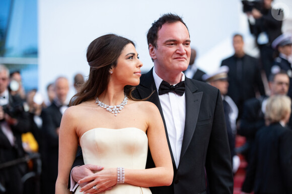 Daniella Pick et son mari Quentin Tarantino - Montée des marches du film "Hors Normes" pour la clôture du 72e Festival  de Cannes. Le 25 mai 2019. © Borde / Bestimage
