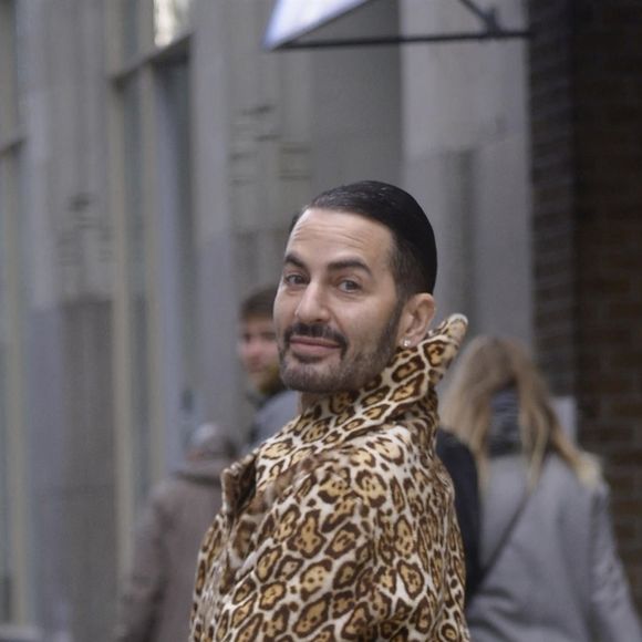 Marc Jacobs et son mari Charly Defrancesco visitent des appartements dans la résidence Four Seasons Private dans le quartier de Tribeca à New York.