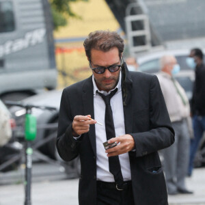 Nicolas Bedos - Hommage à Jean-Loup Dabadie en l'église Saint-Germain-des-Prés à Paris le 23 septembre 2020.