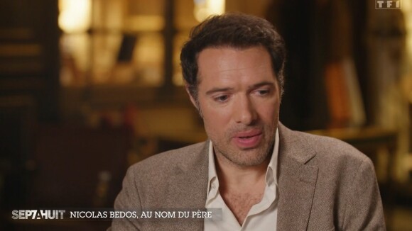 Nicolas Bedos dans l'émission "Sept à huit", sur TF1.