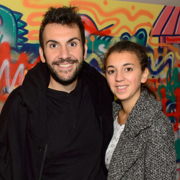 Laurent Ournac et sa femme Ludivine - Croco Kids Party Lacoste au Pavillon Puebla à Paris.