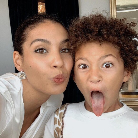 Chloé Mortaud, divine Miss France et mère de Mathis.