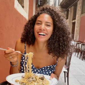 Chloé Mortaud, divine Miss France et mère de Mathis.