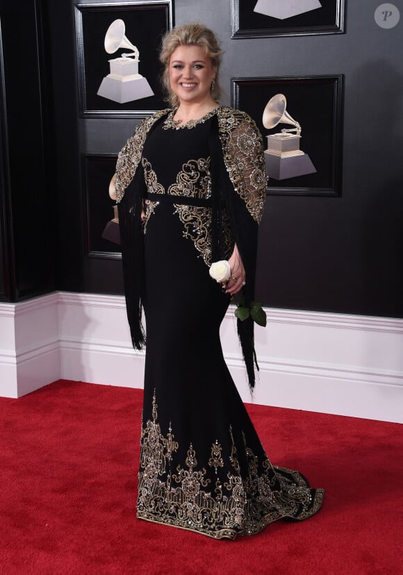Kelly Clarkson à la 60ème soirée annuelle des Grammy Awards à Madison Square Garden à New York, le 28 janvier 2018 © Chris Delmas/Bestimage
