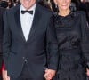 Christian Estrosi et sa femme Laura Tenoudji - Montée des marches du film " De son vivant " lors du 74ème Festival International du Film de Cannes. Le 10 juillet 2021 © Borde-Jacovides-Moreau / Bestimage