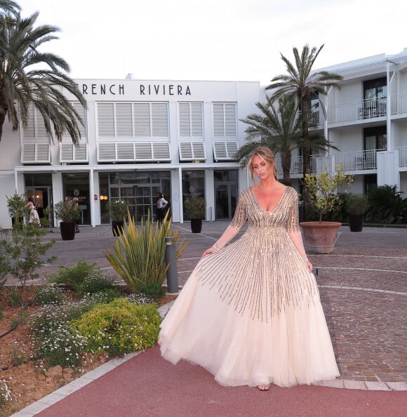 Exclusif - Aurélie Van Daelen - Soirée de gala et remise des prix des 6ème Social Beauty Awards de "Easyparapharmacie fête le Printemps" à l'hôtel BeachComber French Riviera de Sophia Antipolis (Biot), le 27 avril 2019.