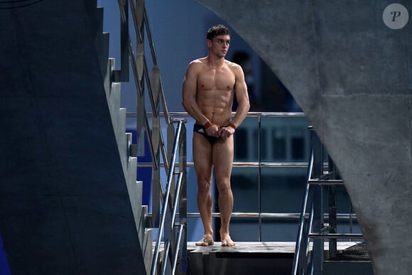 Tom Daley au Tokyo Aquatics Centre le 26 juillet 2021