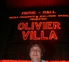 Olivier Villa en concert à l'Olympia à Paris. Le 5 septembre 2015