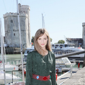 Louise Bourgoin pour la série télévisée "Hippocrate" au photocall du quatrième jour du festival international du film de La Rochelle, France, le 15 septembre 2018. © Patrick Bernard/Bestimage 