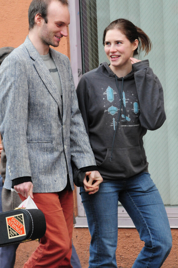 Amanda Know emménage avec sa nouvelle colocataire à Seattle. Le 16 février 2012.