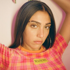 Lourdes Leon pose pour la nouvelle campagne automne-hiver 2019 de la marque MadeMe. New York. Le 26 août 2019.