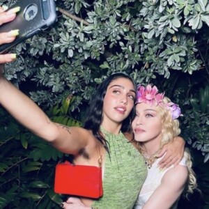 Madonna et sa fille Lourdes sur Instagram. Le 11 avril 2021.