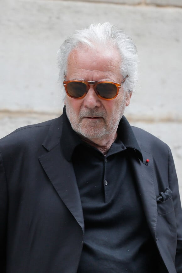 Pierre Arditi - Obsèques de Marcel Maréchal, metteur en scène, comédien, auteur, en l'église Saint-Roch à Paris le 19 juin 2020.