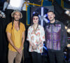 Flo Delavega, Hoshi, M Pokora (Matt Pokora) - Photocall et Backstage de l'événement musical "RFM Music Show" édition spéciale pour les 40 ans de la célèbre radio au Palais des Sports de Levallois-Perret et avec le retour des lives. © Veeren Ramsamy - Pierre Perusseau / Bestimage