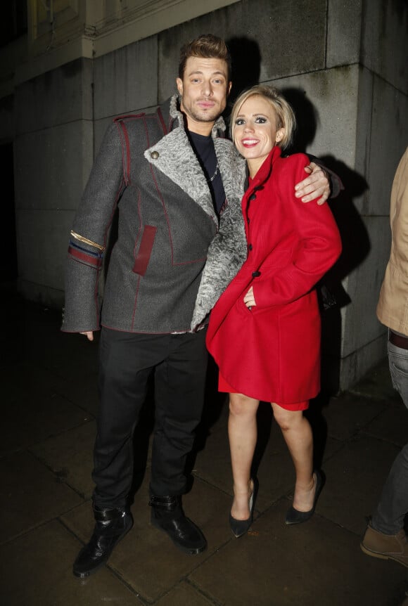 Duncan James - Sortie de l'After-Party de la soirée des Brit Awards à Londres, le 19 février 2014.