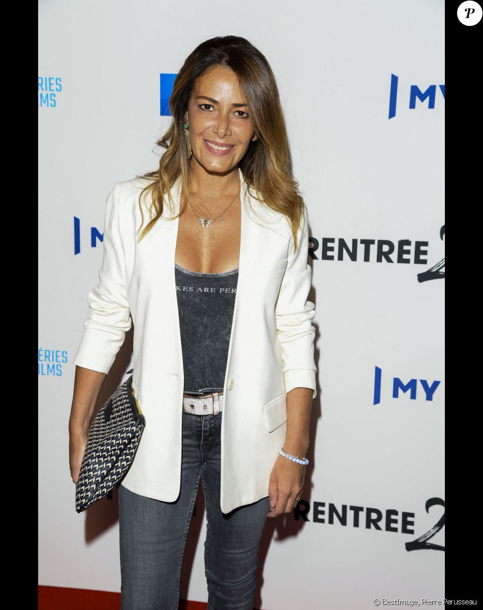 Elsa Fayer - Soirée de rentrée 2019 de TF1 au Palais de Tokyo à Paris, le 9 septembre 2019. © Pierre Perusseau/Bestimage
