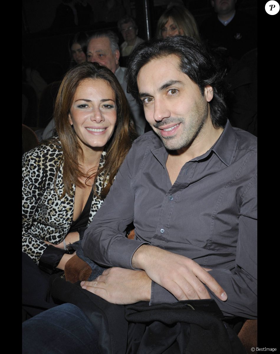 Elsa Fayer et son compagnon Zach Hanoun - Générale de la pièce "Harold et Maude" au Théâtre Antoine à Paris, le 5 mars 2012.