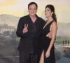 Quentin Tarantino et sa femme Daniella Pick - Première du film "Once Upon A Time in Hollywood" à Rome. Le 2 août 2019.