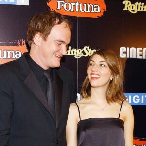 Sofia Coppola et Quentin Tarantino à l'avant-première de "Kill Bill 2" à Madrid, en 2004.