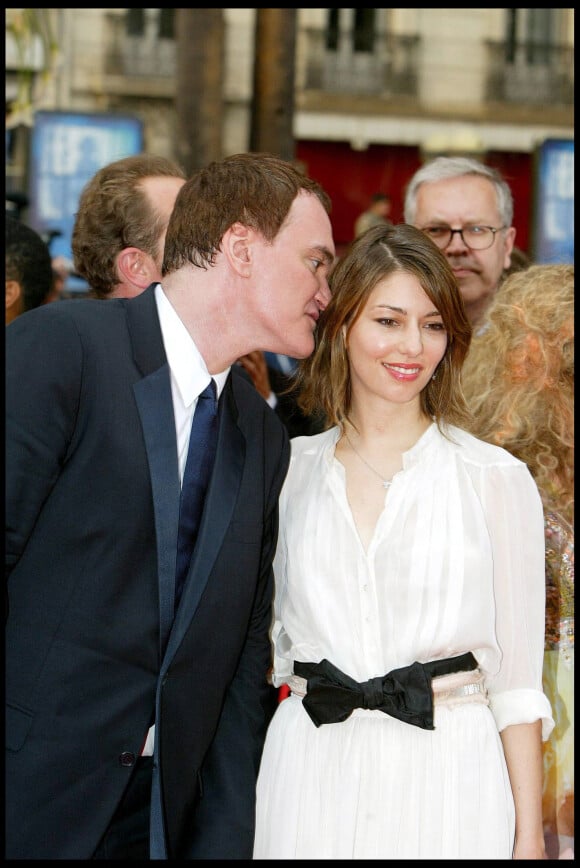 Quentin Tarantino et Sofia Coppola au Festival de Cannes en 2004.