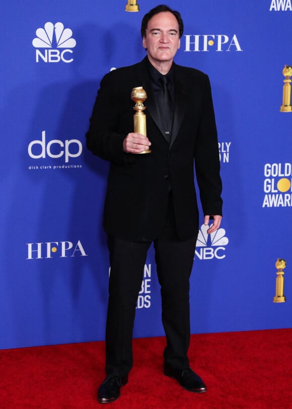 Quentin Tarantino - 77e cérémonie annuelle des Golden Globe Awards au Beverly Hilton Hotel à Los Angeles le 5 janvier 2020.