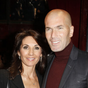 Semi-exclusif - Zinedine Zidane et sa femme Véronique - Dîner de l'équipe de France 98 au Buddha-Bar à Paris à l'occasion des 20 ans de la victoire de l'équipe de France, le 11 juin 2018. © Marc Ausset-Lacroix/Bestimage