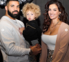 Drake, son ex-compagne Sophie Brussaux et leur fils Adonis. Mars 2020.