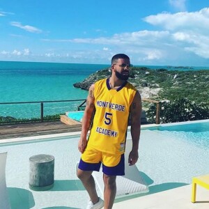 Drake en vacances. Décembre 2018.