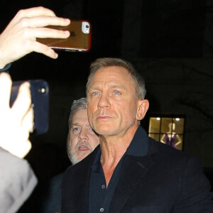 Daniel Craig arrive au musée d'Art Moderne de New York, le 3 mars 2020 